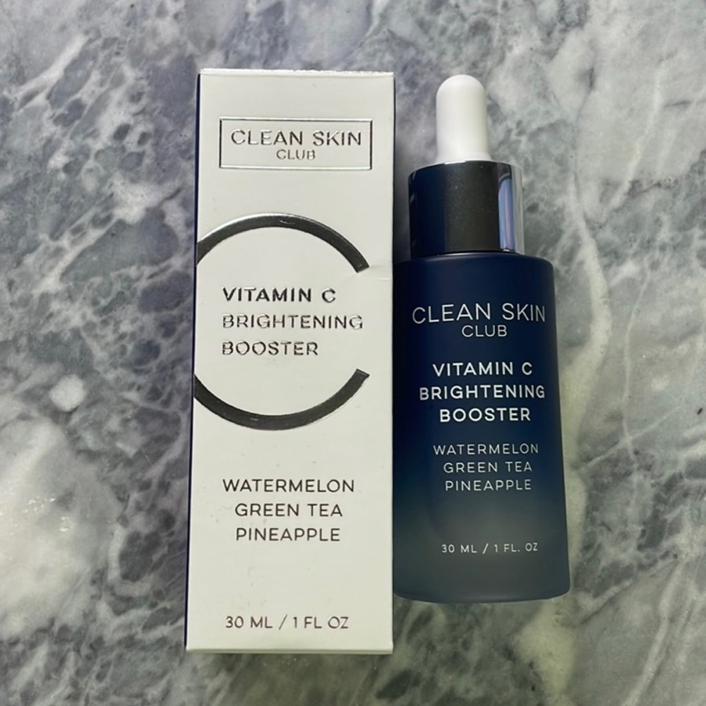 New Clean Skin Club Brightening Booster Serum